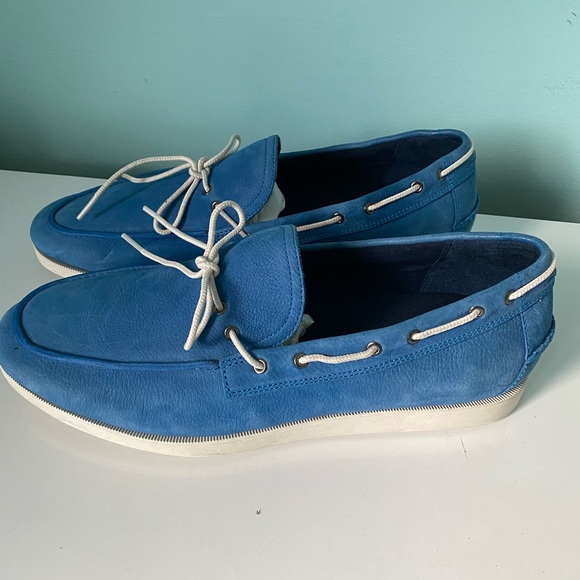 COLE HAAN Suede Boat Men’s Shoes - Picture 3 of 16